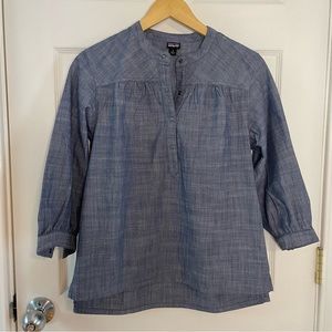 Patagonia Chambray Settlers Top Size 2